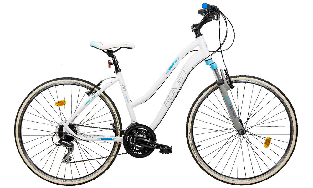 Фотографія Велосипед 28" ROMET Orkan D Ltd 24 Spd. (2021) 2021 white